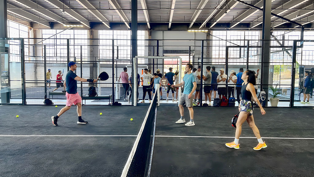 Photo of Interior of Bay Padel